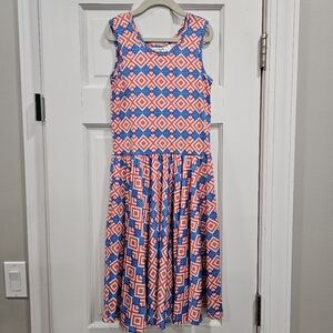 🇺🇲 Dot Dot Smile Tank Patriotic USA Dress Flag 8/10